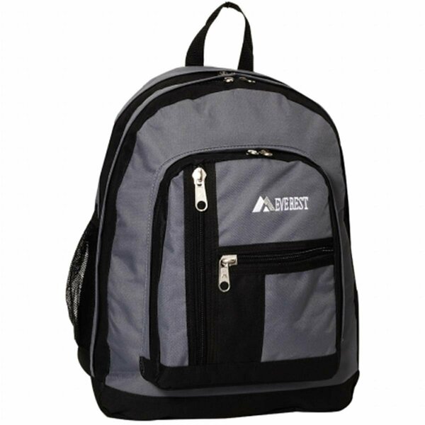 Everest Trading Everest  16.5 in. Double Compartment Backpack EV122704